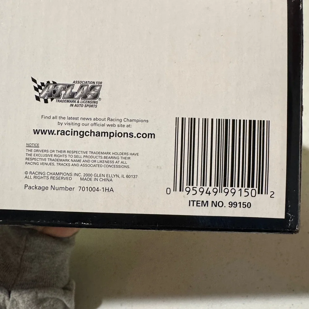 Racing Champions NASCAR 2000 Joe Nemechek‎ #33 1:24 Scale Die Cast Car 99150 Vtg